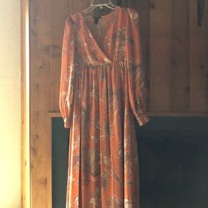 H&M Floral Maxi Dress -Size 4